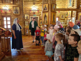 Посещение Храма Серафима Саровского и Собора Курских святых Посещение Храма Серафима Саровского и Собора Курских святых.